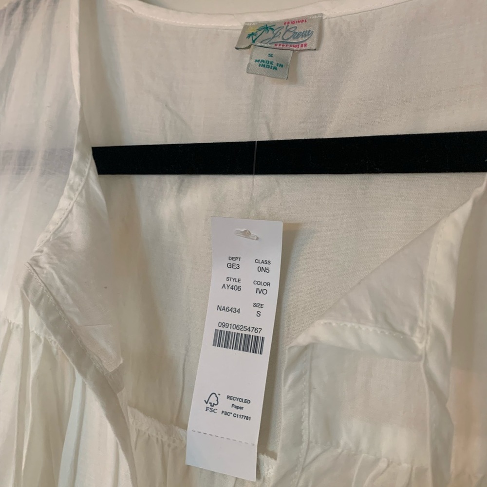 J. Crew Cream Maxi Dress - Picture 3 of 4